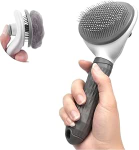 Self-Cleaning Slicker Brush