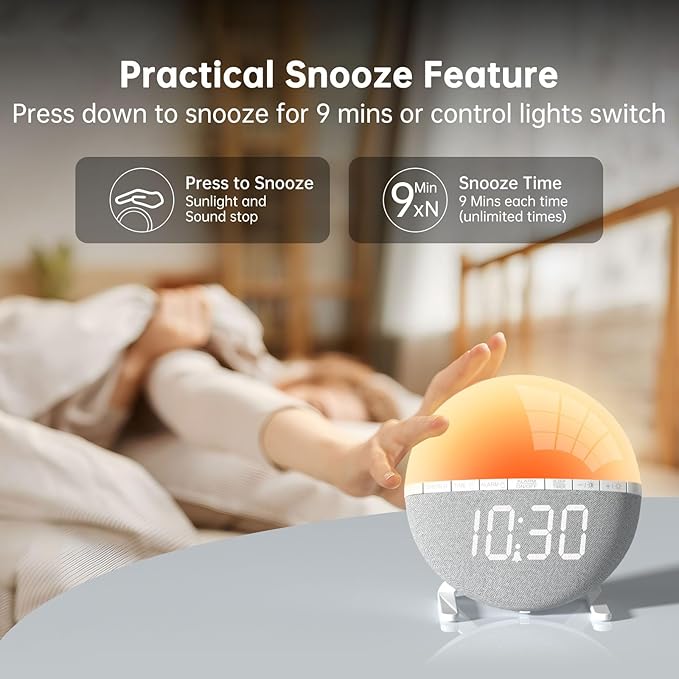 Sunrise Simulation Alarm Clock